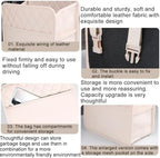 Mandark PU Leather Car Seat Back Organizer - Image 4