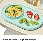 OXO Tot Textured Suction Plate & Spoons Set, Baby Led Weaning Supplies - Image 4
