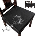 Genina Waterproof Chair Covers for Dining Room by Genina
