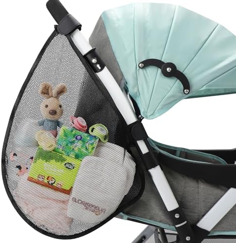 Accmor Universal Stroller Organizer, Side Sling Stroller Organizer, Mesh Cargo by Accmor