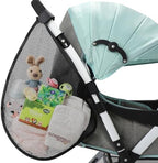 Accmor Universal Stroller Organizer, Side Sling Stroller Organizer, Mesh Cargo by Accmor