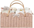 HBlife Baby Diaper Caddy, Paper Rope Storage Baskets Nursery Bin by HBlife