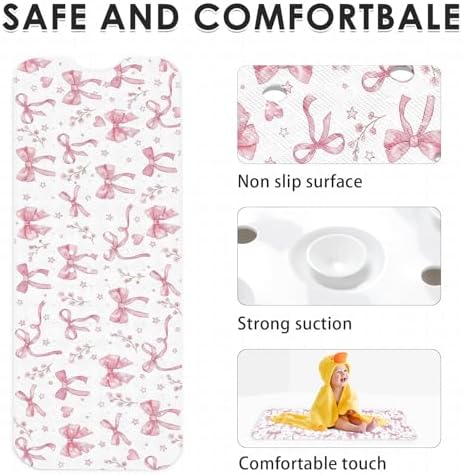 Bathtub Shower Mat 40X16 Inch, for Toddler - Image 6
