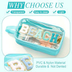 Kacctyen Clear Beach Pouch Bag Waterproof Swim Spf Makeup Sunscreen Bag - Image 3