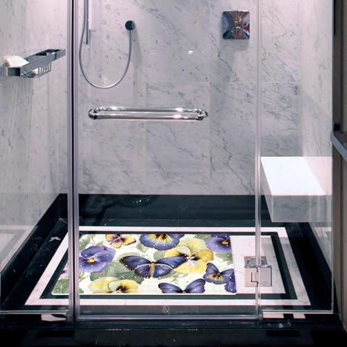 Non Slip Shower Mat Bathtub Mat 15.1x26.8 Inch, Quick Dry Bath Mat - Image 6