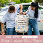 Metplus Baby Car Seat Cover, No Touch Sign Carseat Canopy & Nursing Covers - Image 3