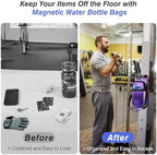 Nuovoware Magnetic Gym Bag, Water Bottle Carrier, Starry Purple - Image 6
