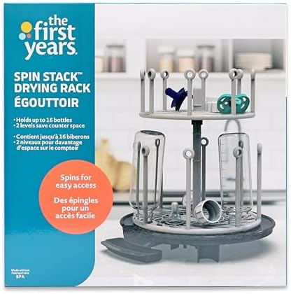 The First Years Spin Stack Drying Rack - Image 2