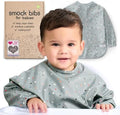 Waterproof Smock Baby Bibs for Eating by Nombear