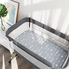 Baby Bassinet Sheets 4 Pack, Compatible - Image 6