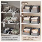 Homsorout Fabric Closet Storage Cubes - Image 3