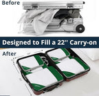 Compression Packing Cubes 6 Set, Compressible Space-Saving Packing Cubes - Image 6
