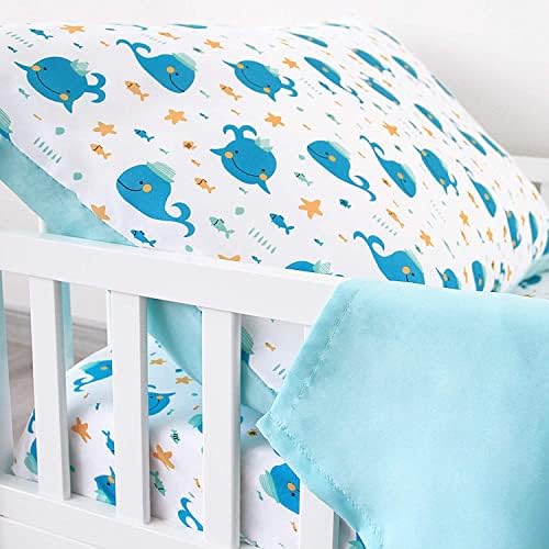 Biloban 3-Piece Toddler Sheet Set Microfiber, Toddler Bedding Set - Image 2