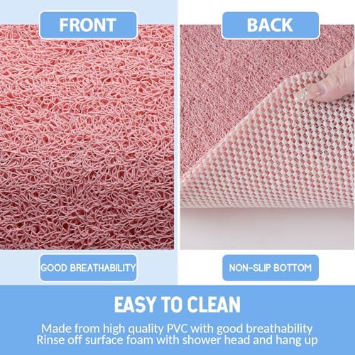 Hargiis Non-Slip Bathtub Mat, Anti Slip Shower Mat, Fast Drying Bathtub Mats - Image 4