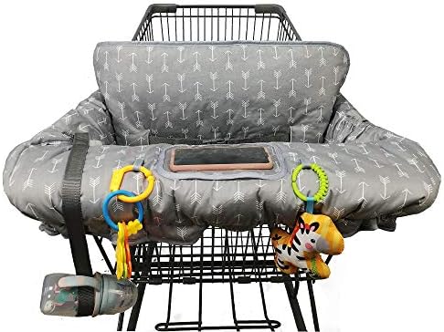 ICOPUCA Shopping Cart Cover for Baby boy Girl, Anti Slip Design, Cotton High - Image 4