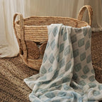GLLQUEN BABY Muslin Swaddle Blankets 4Pk Receiving Blanket Large 35" x 40" - Image 3
