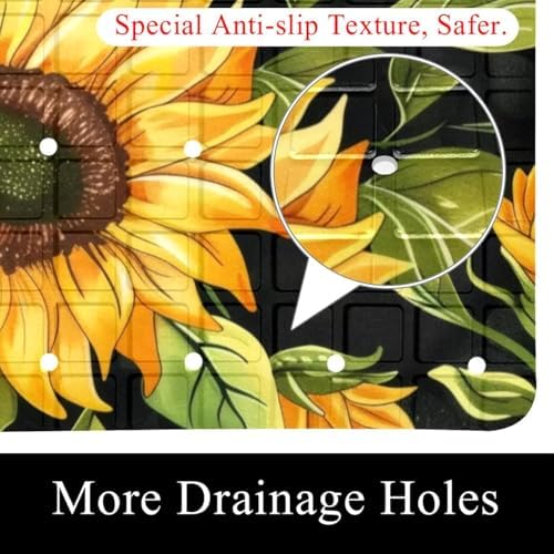 Baby Bath Mat Non Slip 26.8"x15.1" Bathtub Mat - Image 2