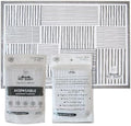 Disposable Place Mats with 4-Sided Adhesive, Non-Toxic by The+Mat+Buddy