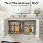 LALOBLUE Stackable Clear Acrylic Drawer Baby Bottle Makeup Organizer - Image 5