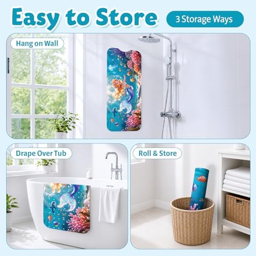 XIYUNTE Bath Mat for Tub Non Slip Bathtub Mat Non Slip 40x16 Baby Bath Mat - Image 6