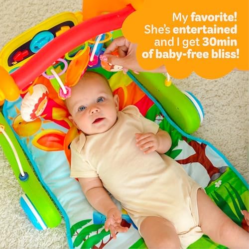 Move2Play, Kick & Play Piano Baby Mat | Grow - Image 4