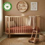 Crib Sheets, 100% Organic Cotton Muslin, Fitted 28"x52" Standard - Image 4