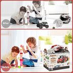 Race Car Toy Storage Basket, Collapsible Kids Laundry Hamper - Image 5
