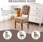 Genina Waterproof Chair Covers Set of 4, Dining Chair Cover - Image 4