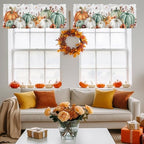Fall Thanksgiving Kitchen Curtains Valances - Image 5