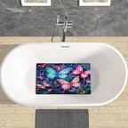 MUKJHOI Shower Mat 27x15 Inch Non Slip Bathtub Mat - Image 5