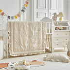 AIKASY The Ruffled Shabby Crib Bedding Set - Image 2