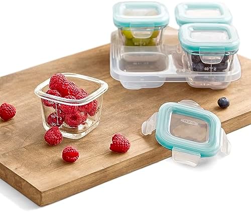 OXO Tot 8pc Glass Baby Block Set - Image 5