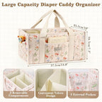 SEISSO Diaper Caddy Organizer - Image 5
