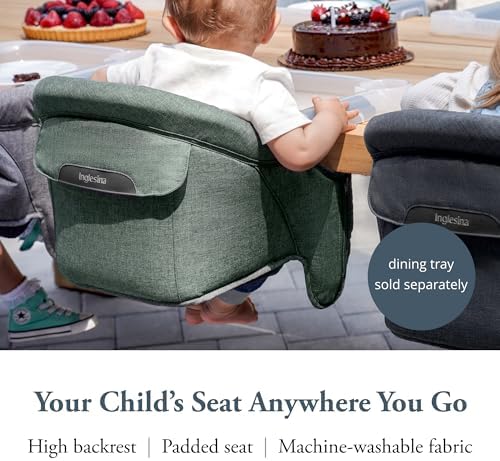 Inglesina Fast Table Chair, Pine Green Melange - Image 2