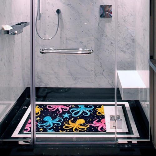 Shower Mat Bathtub Mat, 26.8x15.1 inch, Non-Slip Bath Mat - Image 5