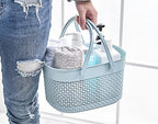 rejomiik 2 Pack Plastic Shower Caddy Basket, Portable Organizer Storage Tote - Image 4