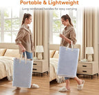 Lifewit 80L Large Laundry Baskets, 3 Pack, Reinforced Handles - Image 4