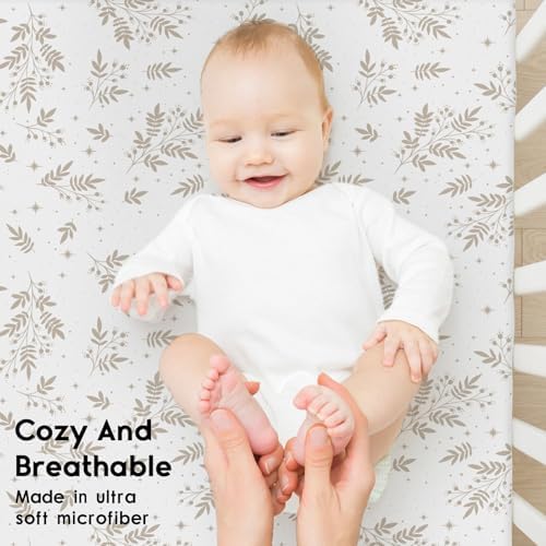 Yoofoss 2-Pack Baby Crib Sheets - Image 4