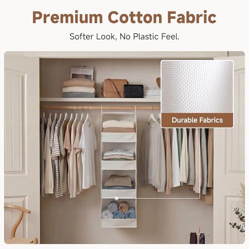 StorageWorks Basics Hanging Closet Organizer, Foldable Storage Organizer - Image 5