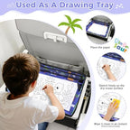 COOLBEBE Airplane Tray Table Cover, Foldable Travel Tray Cover - Image 3