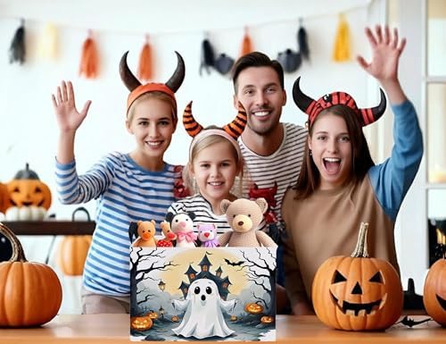 Large Halloween Themed Candy Gift Boo Basket - Image 6