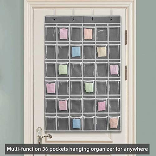SAVERHO 36 Clear Pockets Classroom Pocket Chart - Image 6