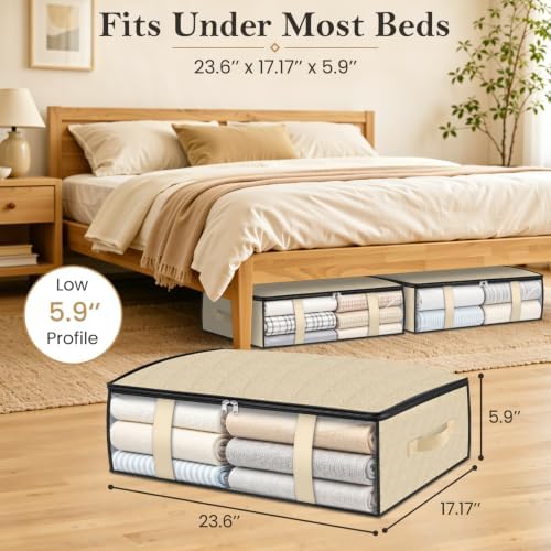 StorageRight Under Bed Storage Bags, 2 Pack - Image 2