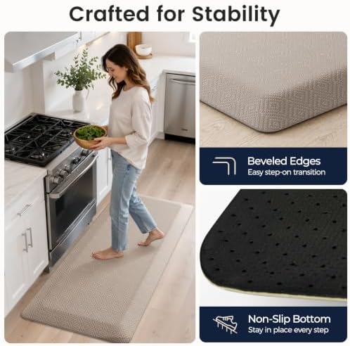 1" Extra Thick Anti Fatigue Kitchen Mats - Image 7