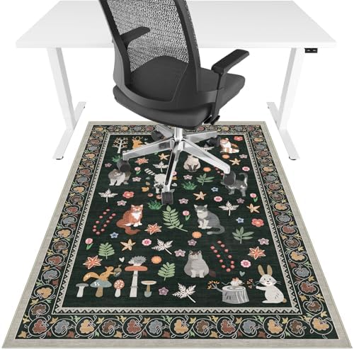 Office Chair Mat for Hardwood Floor & Tile Floor by LreedyMat