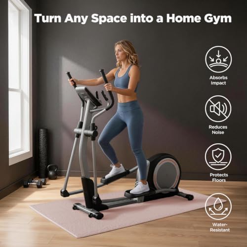 AIRHOP 18 PCS Gym Floor Mat, EVA Foam Puzzle Gym Mat, High-Density Interlocking - Image 4