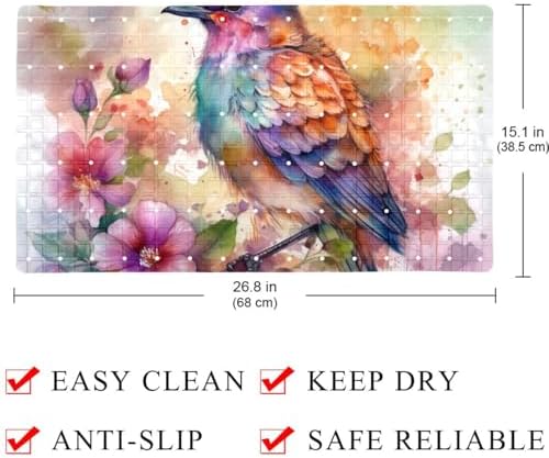 Baby Bath Mat Non Slip 26.8"x15.1" Bathtub Mat - Image 4