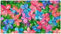 Shower Mat Non Slip 26.8 x 15.1 Inches, Colorful Flower Bathtub Mat Shower by Anna+Cowper