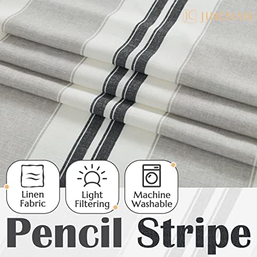 jinchan Linen Pencil Stripe Valances - Image 6