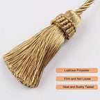 Curtain Tiebacks Handmade Curtain Holdbacks Rope - Image 3